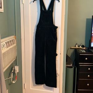 Corduroy Dark Green overalls